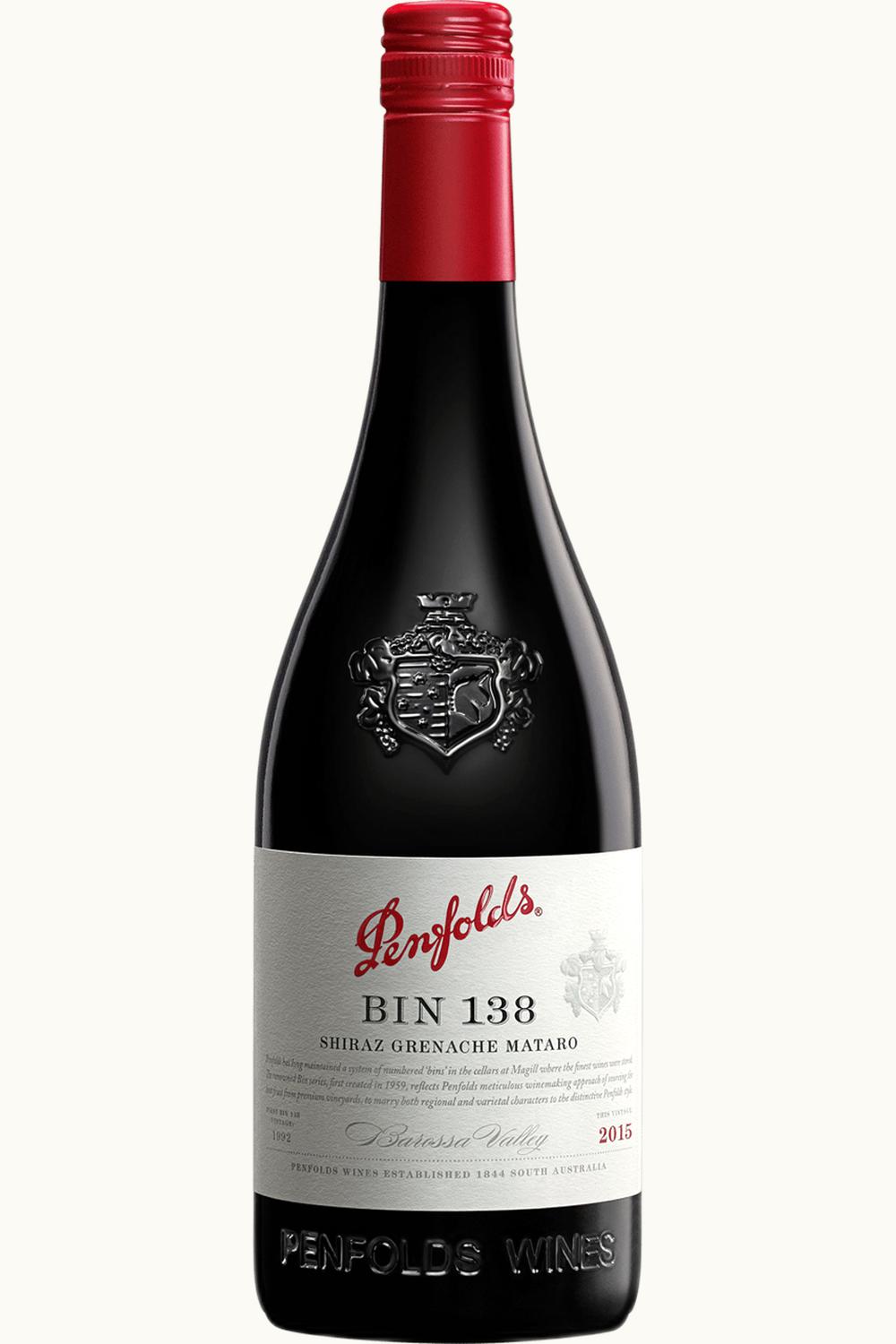 Penfolds Penfolds Bin 138 Grenache Shiraz Mourvèdre Barossa Valley South Australia, 2015