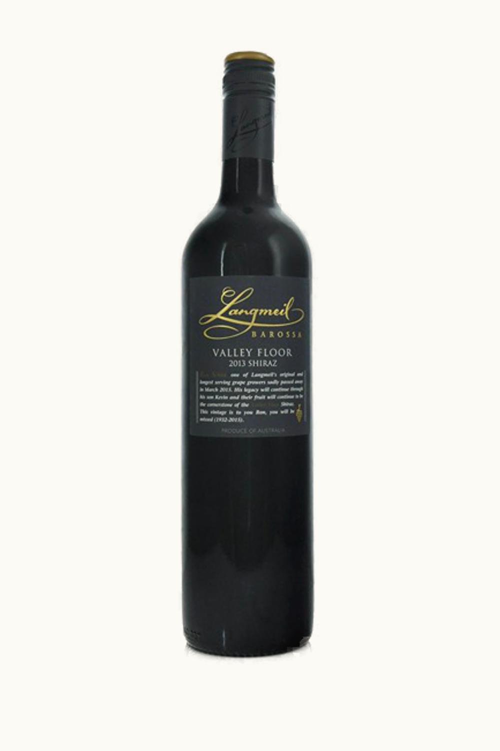 Langmeil Langmeil Valley Floor Shiraz Barossa South Australia, 2015