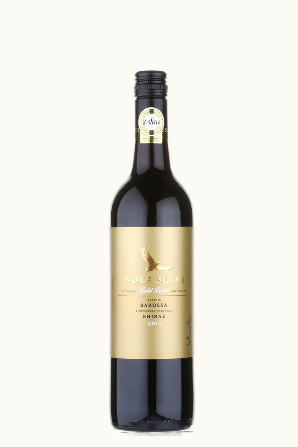 Wolf Blass Wolf Blass Gold Label Shiraz Barossa Valley South Australia, 2015