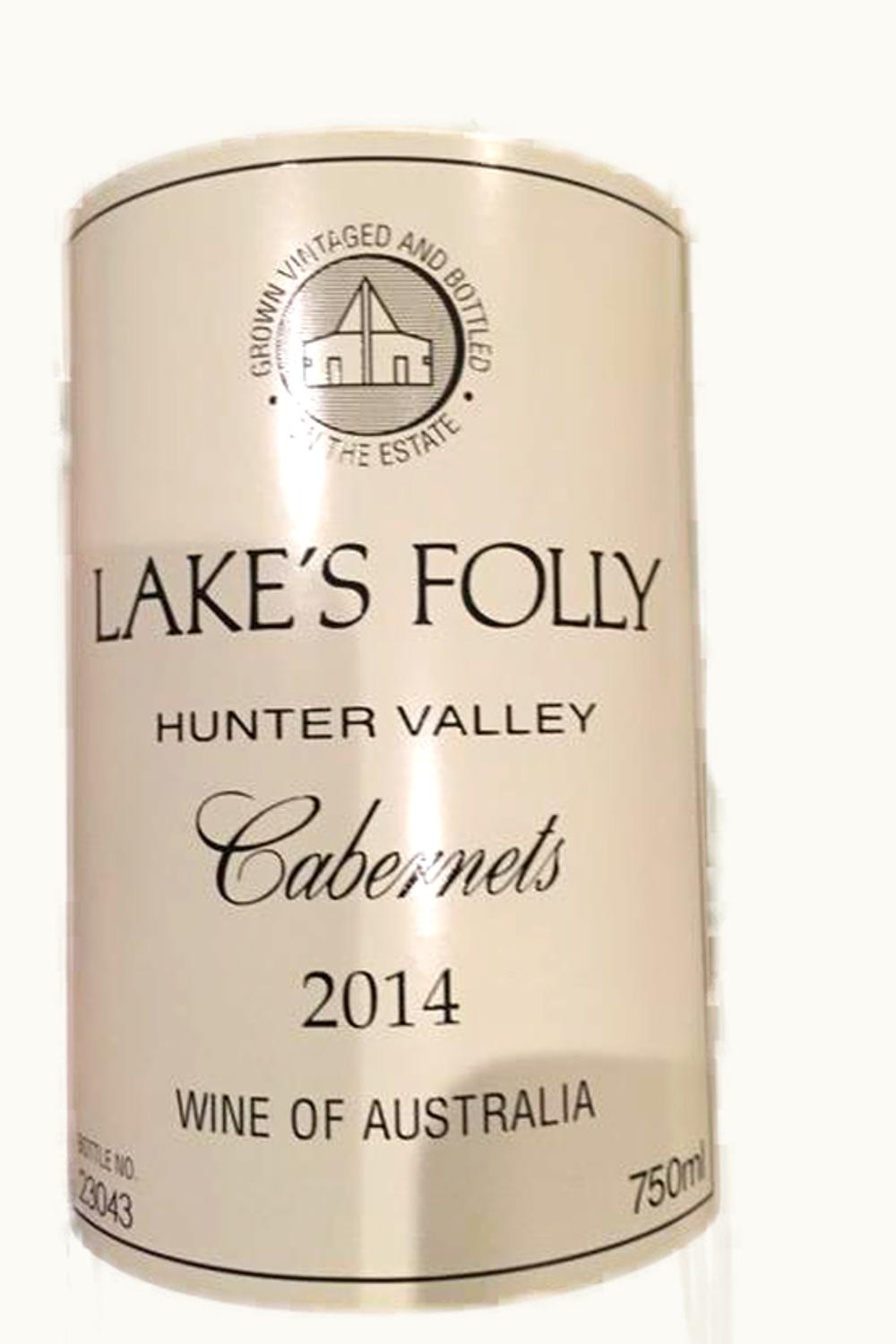 Lake's Folly Lake's Folly Cabernets Hunter Valley New South Wales Australia, 2014