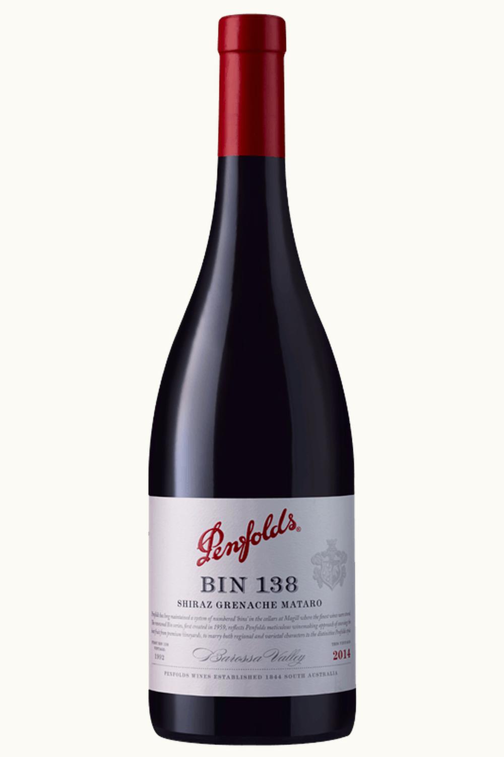 Penfolds Penfolds Bin 138 Grenache Shiraz Mourvèdre Barossa Valley South Australia, 2014