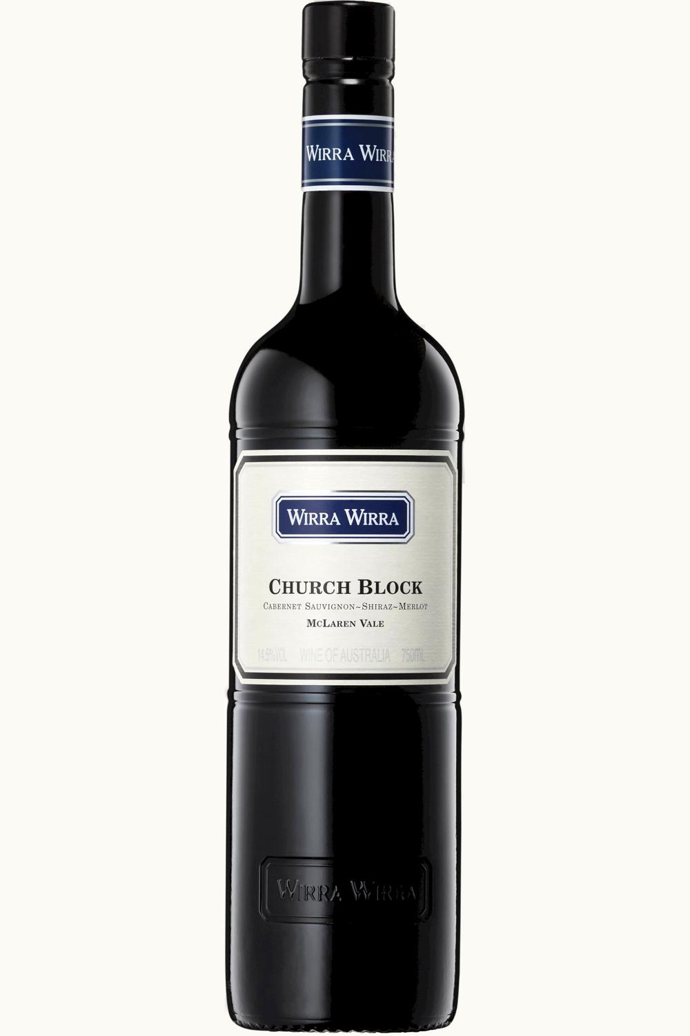 Wirra Church Block Cabernet Sauvignon Shiraz McLaren Vale South Australia, 2014