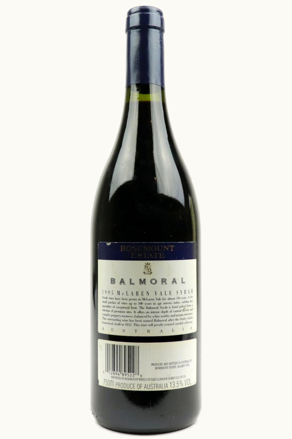 Rosemount Estate Rosemount Estate Balmoral Syrah McLaren Vale South Australia, 2014