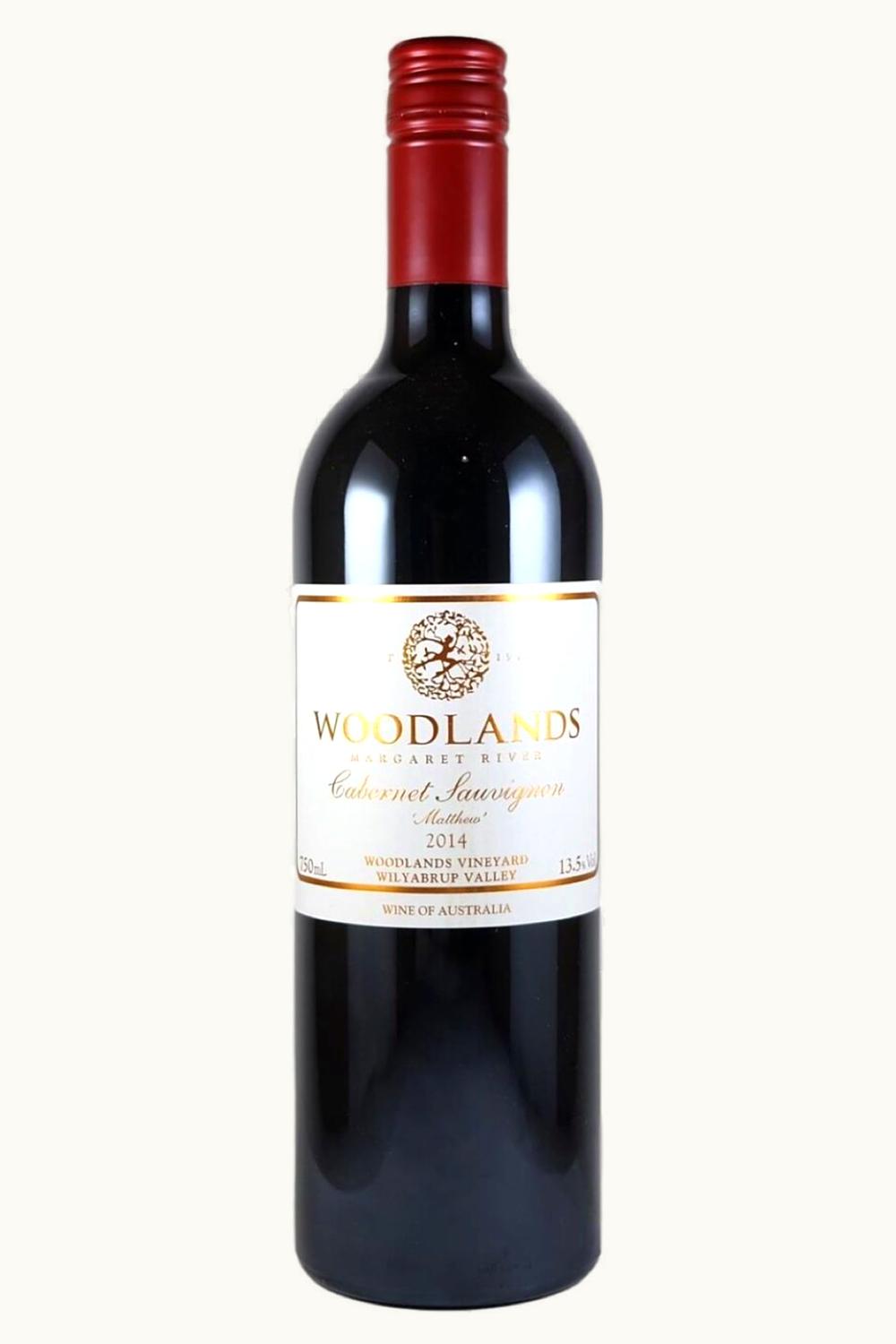 Woodlands Cabernet Sauvignon Valley Wilyabrup Margaret River Western Australia, 2014