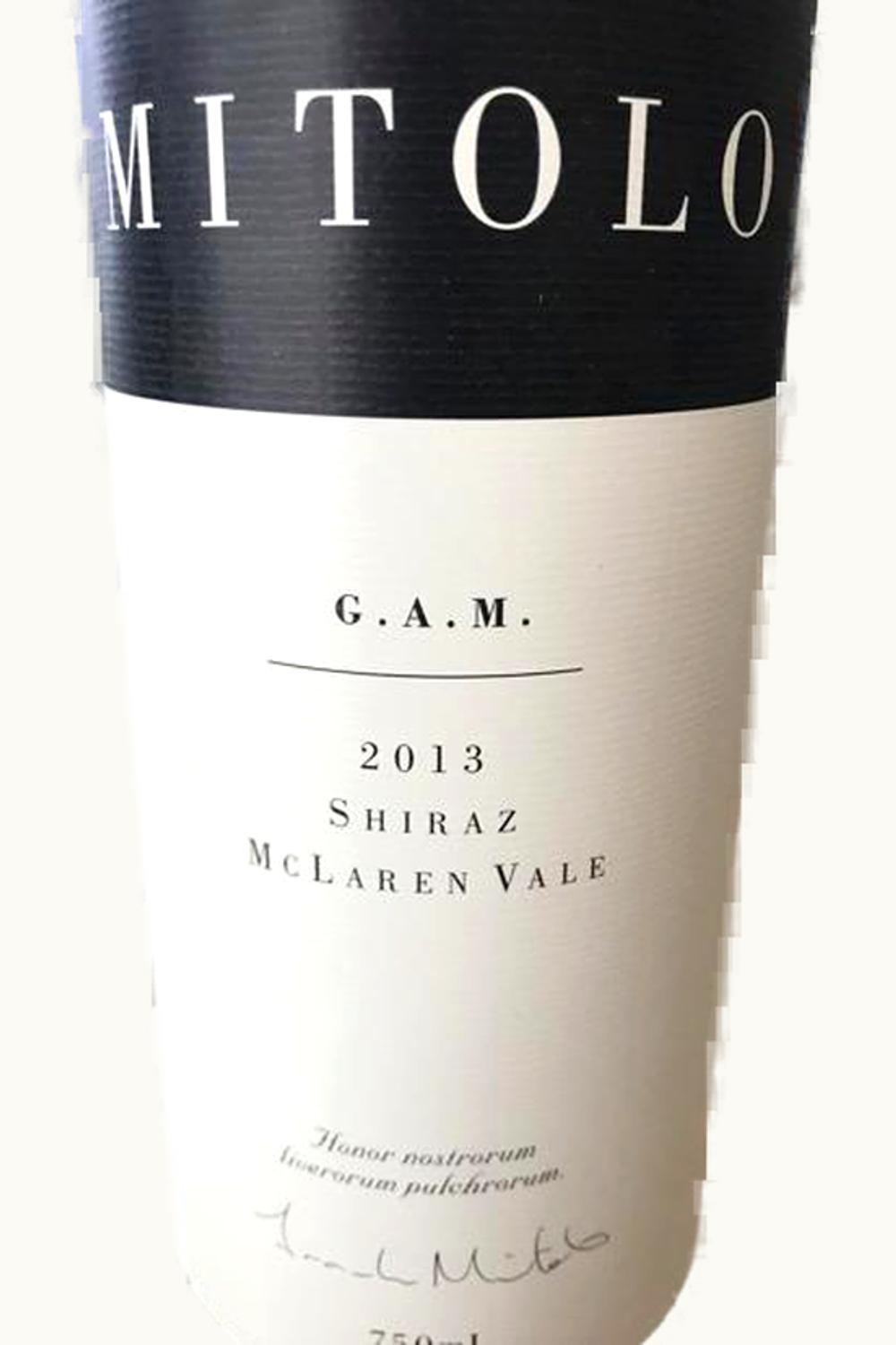 Mitolo G.A.M. Shiraz McLaren Vale South Australia, 2013