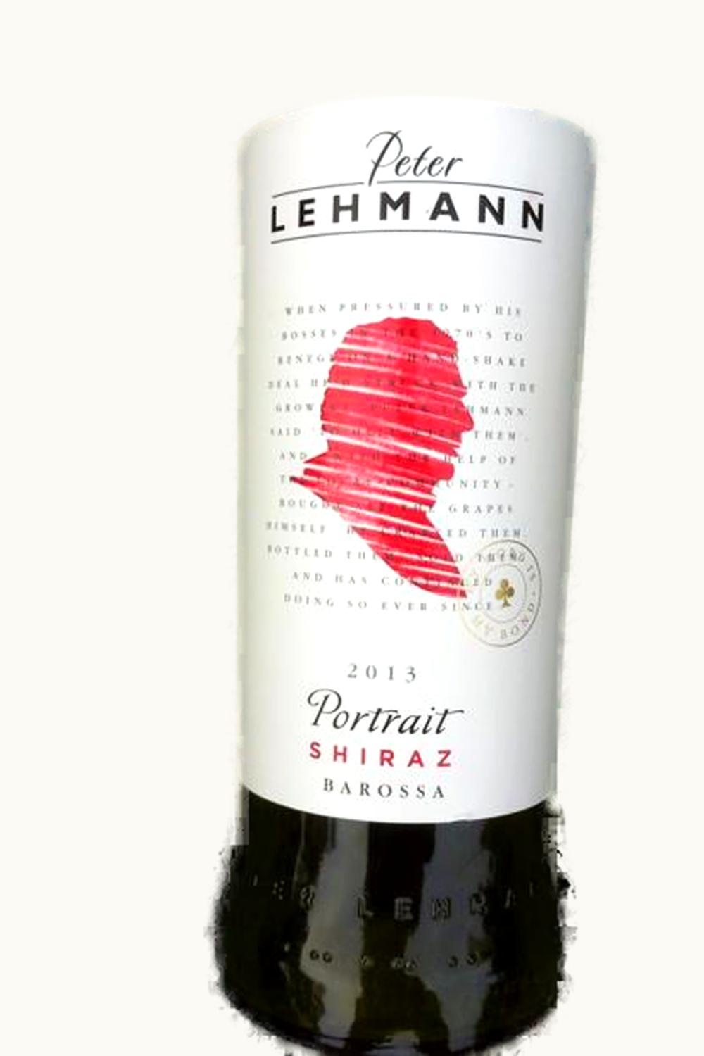 Peter Lehmann Peter Lehmann Portrait Series Shiraz Barossa South Australia, 2013