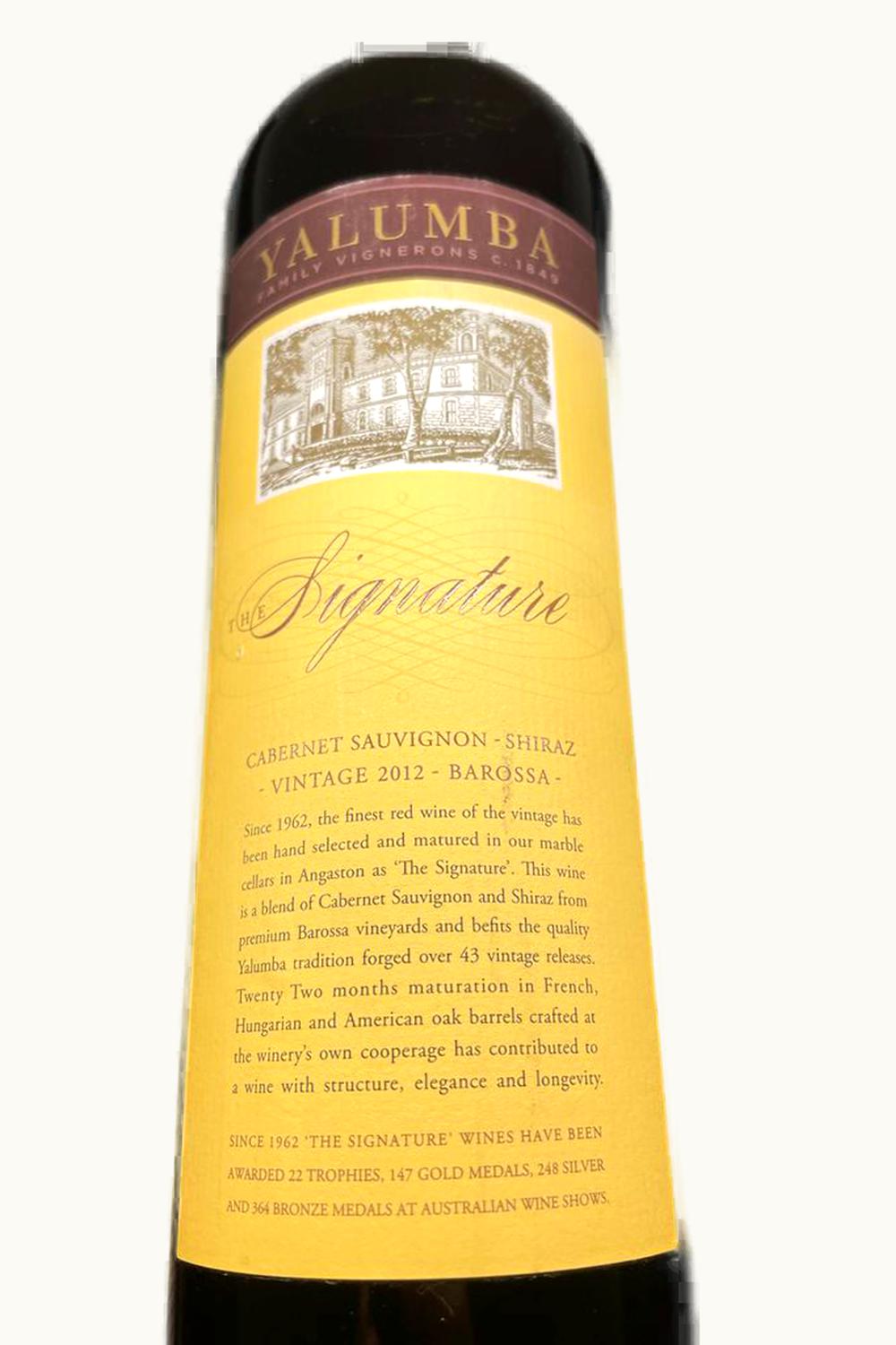 Yalumba Yalumba The Signature Cabernet Shiraz South Australia, 2012