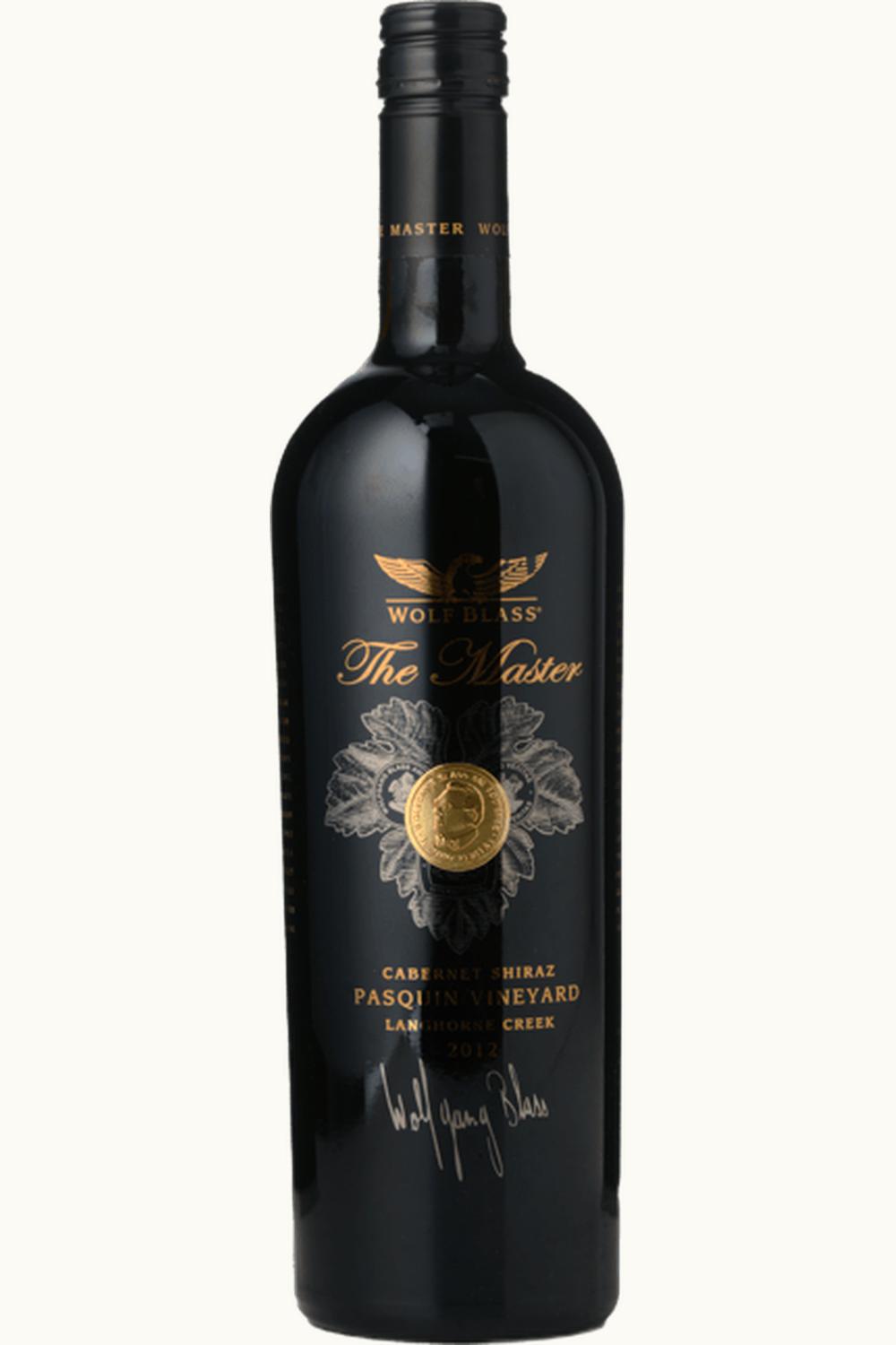 Wolf Blass Wolf Blass The Master Pasquin Shiraz Cabernet Langhorne Creek South Australia, 2012