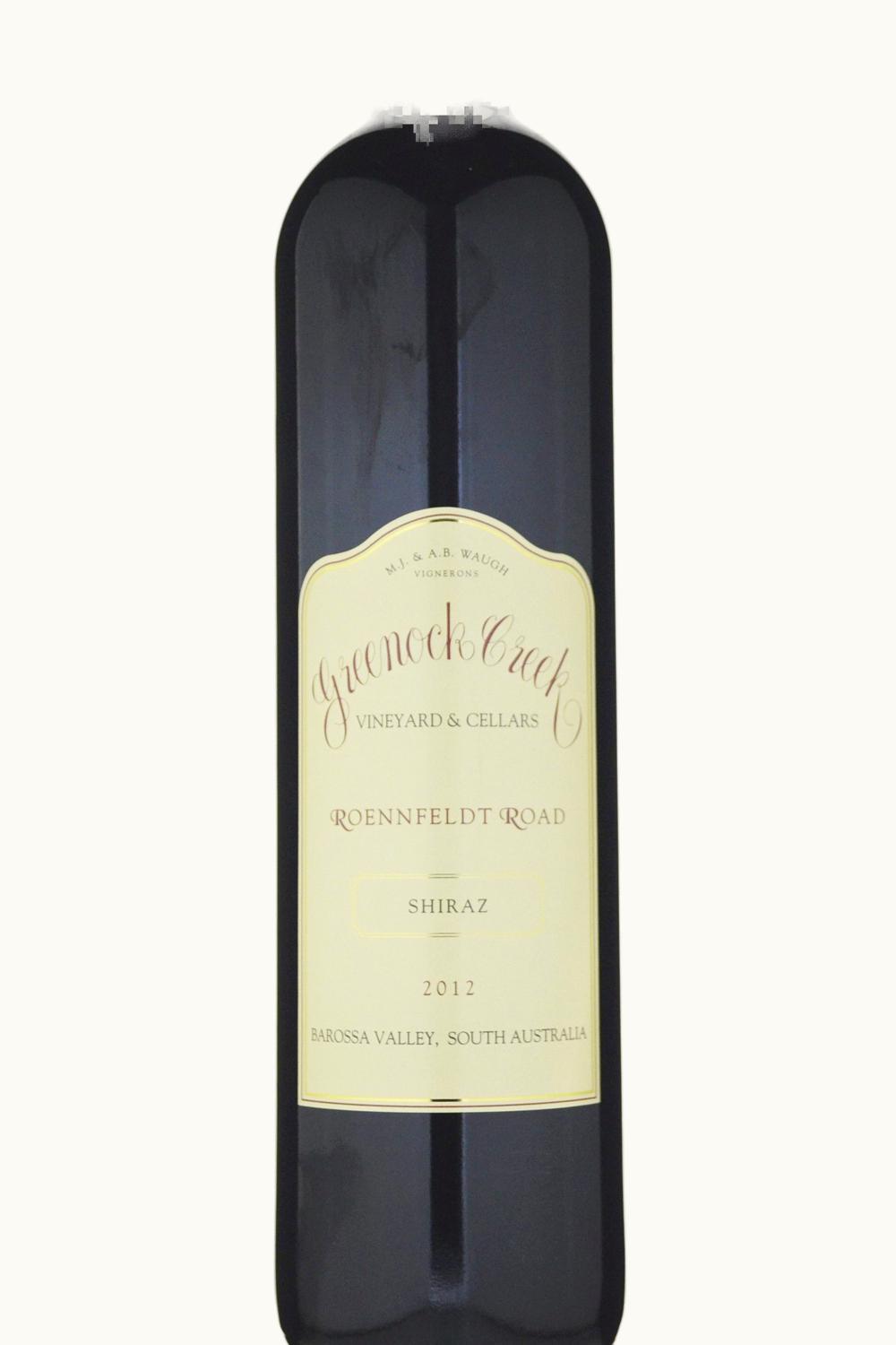 Greenock Creek Greenock Creek Cellars Roennfeldt Road Shiraz Barossa Valley South Australia, 2012