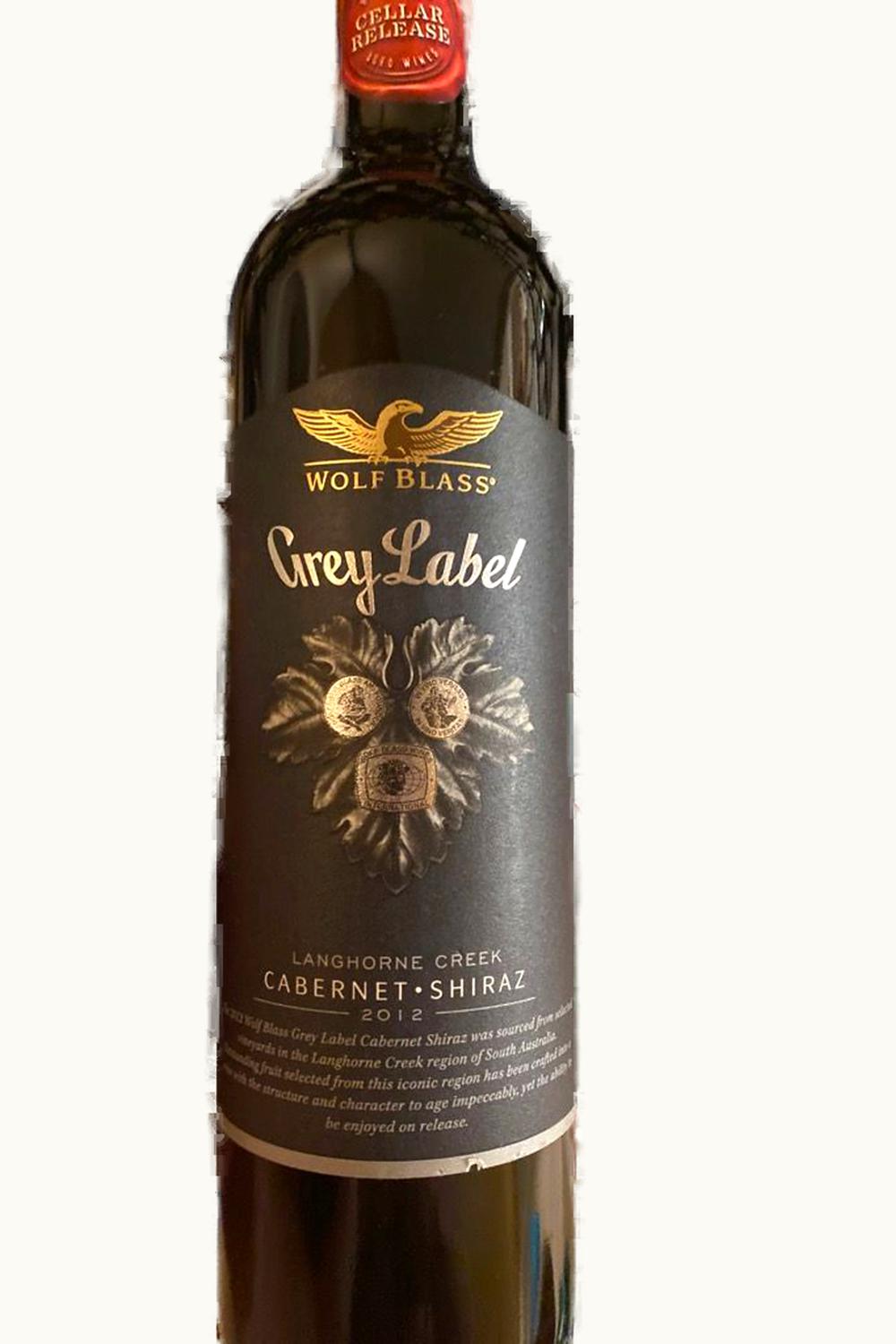 Wolf Blass Wolf Blass Grey Label Shiraz Cabernet Langhorne Creek South Australia, 2012