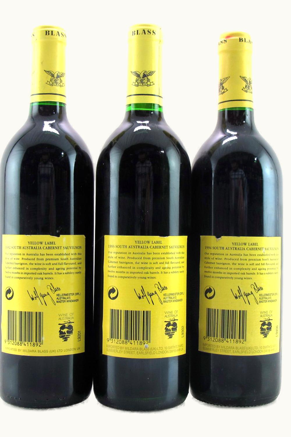 Wolf Blass Wolf Blass Yellow Label Shiraz South Australia, 2011