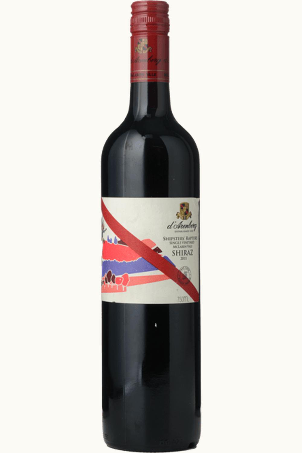 d'Arenberg d'Arenberg Shipster's Rapture Single Vineyard Shiraz Fleurieu South Australia, 2011