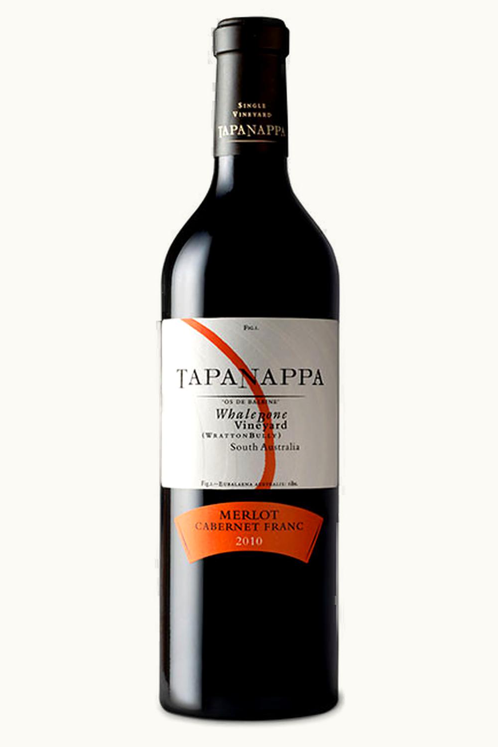 Tapanappa Tapanappa Whalebone Vineyard Merlot Cabernet Franc Wrattonbully South Australia, 2010