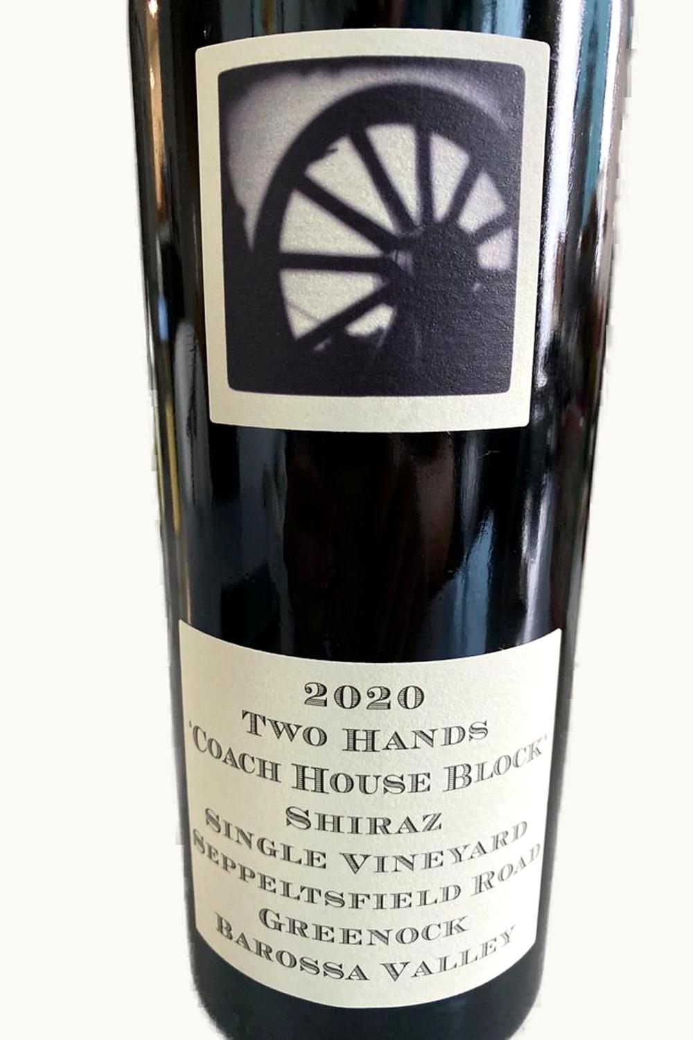 Two Hands Two Hands Coach House Block Single Vineyard Shiraz Barossa Valley South Australia, 2010