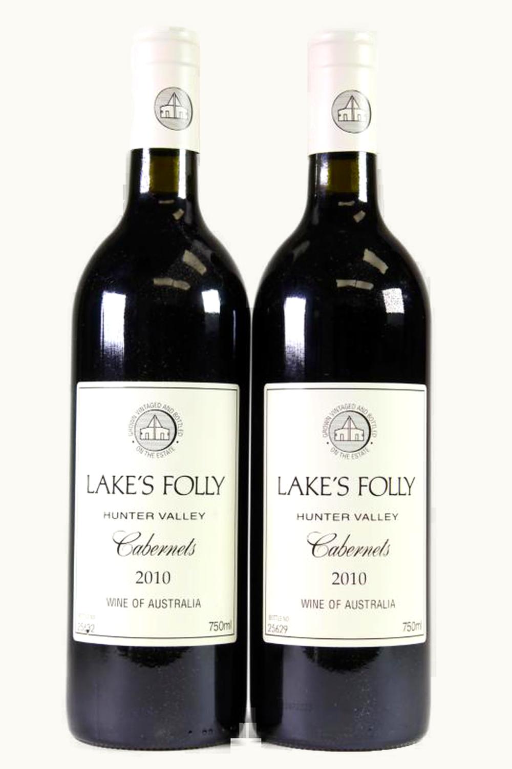 Lake's Folly Lake's Folly Cabernets Hunter Valley New South Wales Australia, 2010