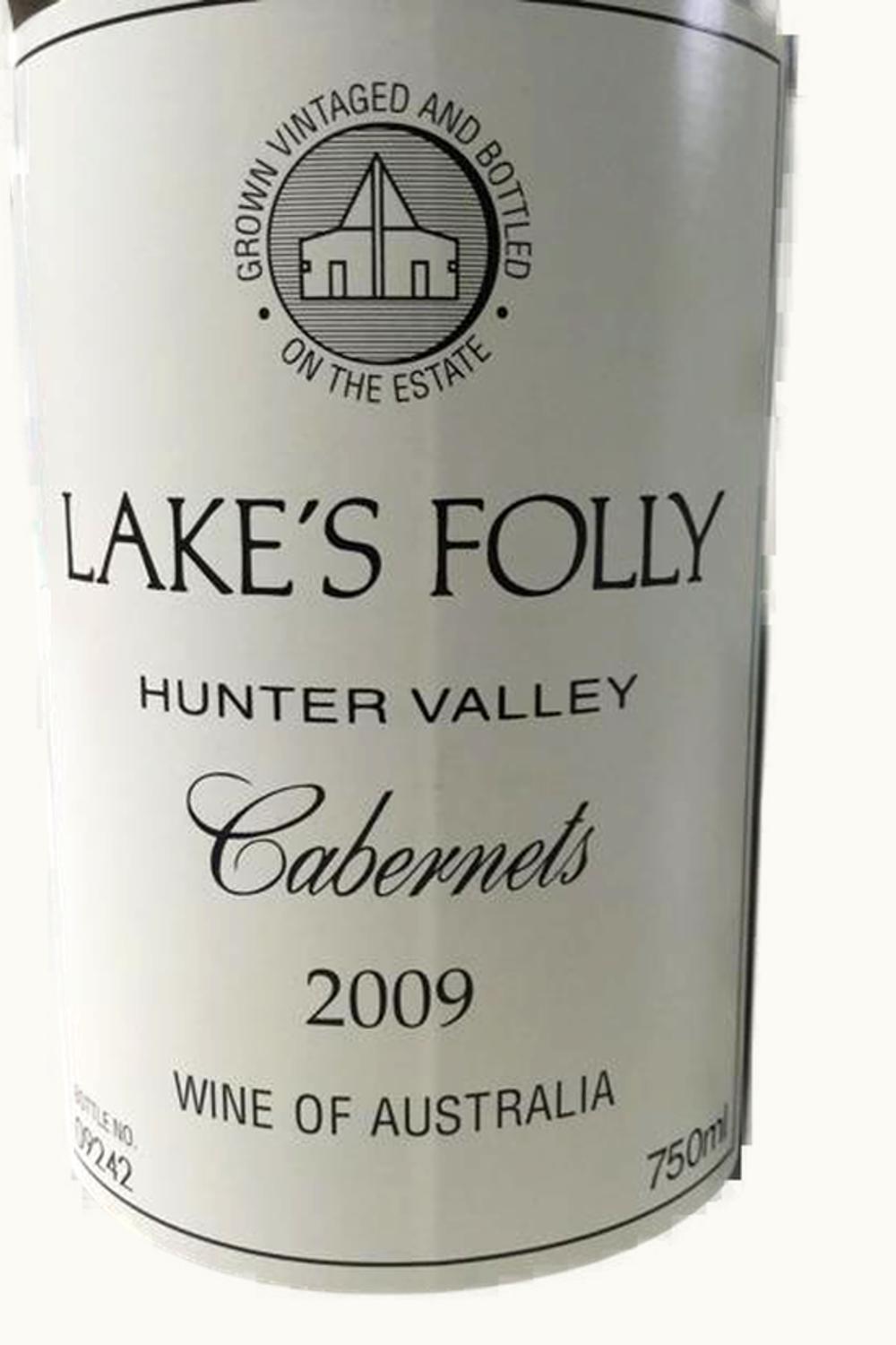 Lake's Folly Lake's Folly Cabernet Hunter Valley New South Wales Australia, 2009