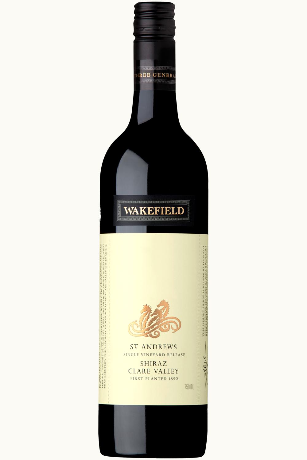 Taylor + Wakefield Taylor + Wakefield St. Andrew's Shiraz Clare Valley South Australia, 2009