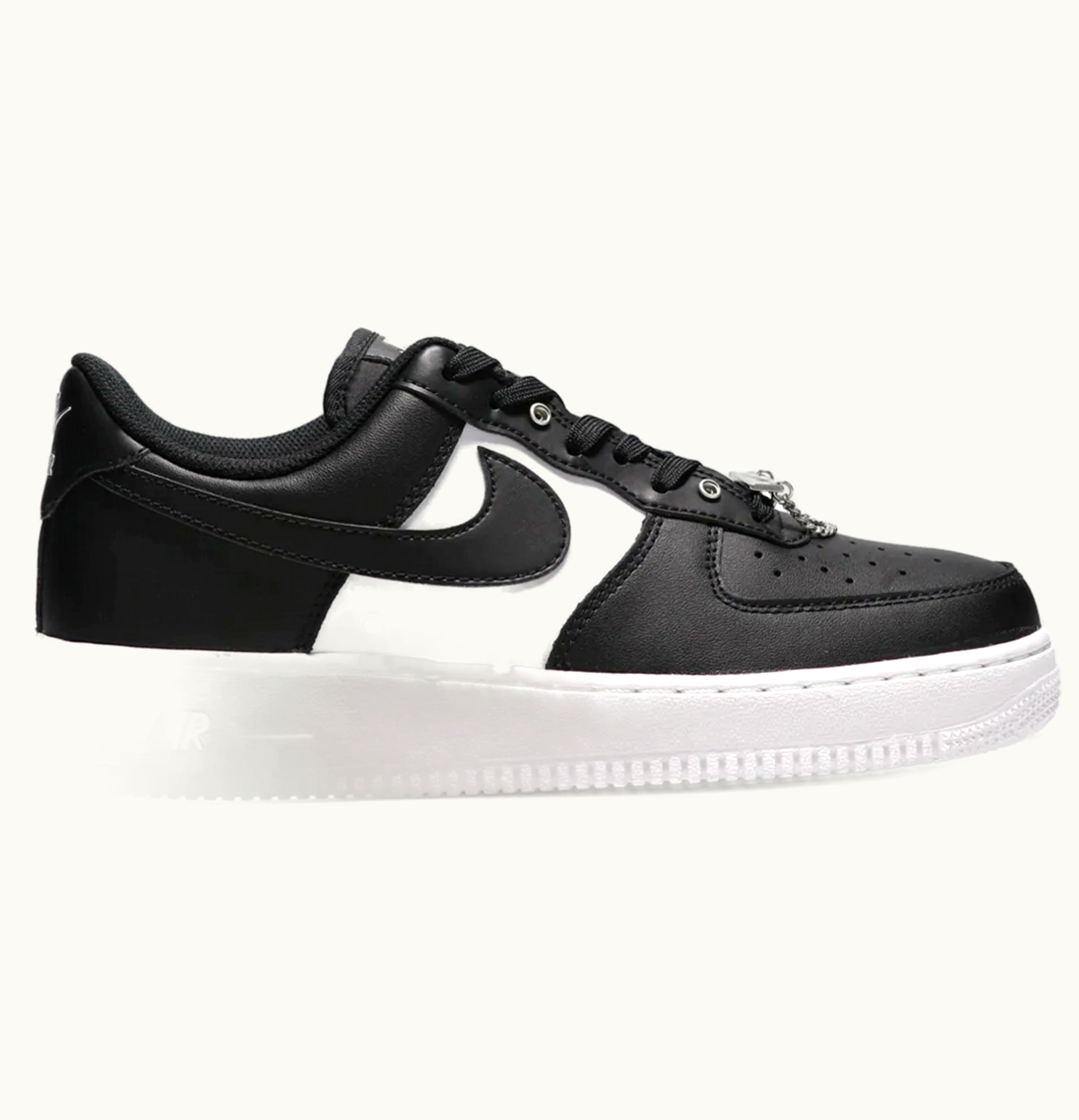 Nike Nike Air Force 1 Low 07 PRM Black White Metallic Silver