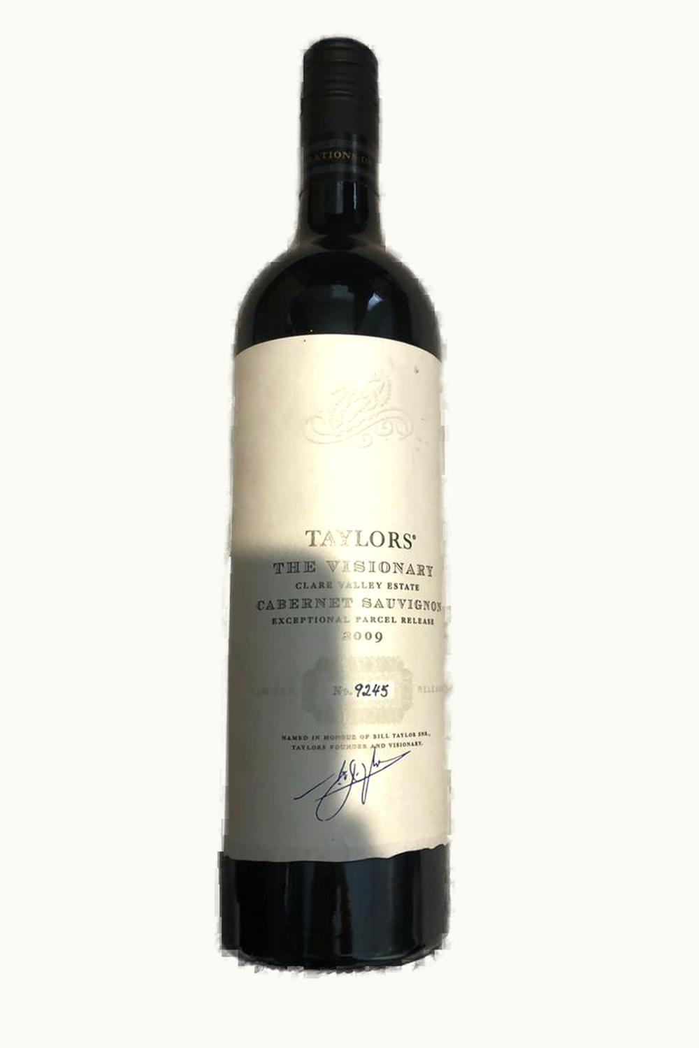 Taylor + Wakefield Taylor + Wakefield Exceptionnelle Parcel Estate The VIsionary Cabernet Sauvignon Clare Valley South Australia, 2009