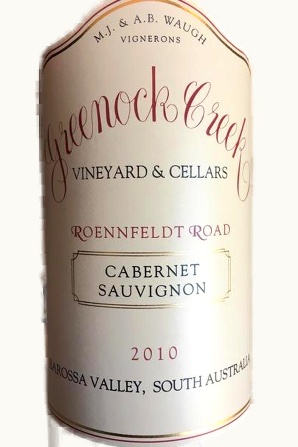 Greenock Creek Greenock Creek Roennfeldt Road Cabernet Sauvignon Barossa Valley South Australia, 2008