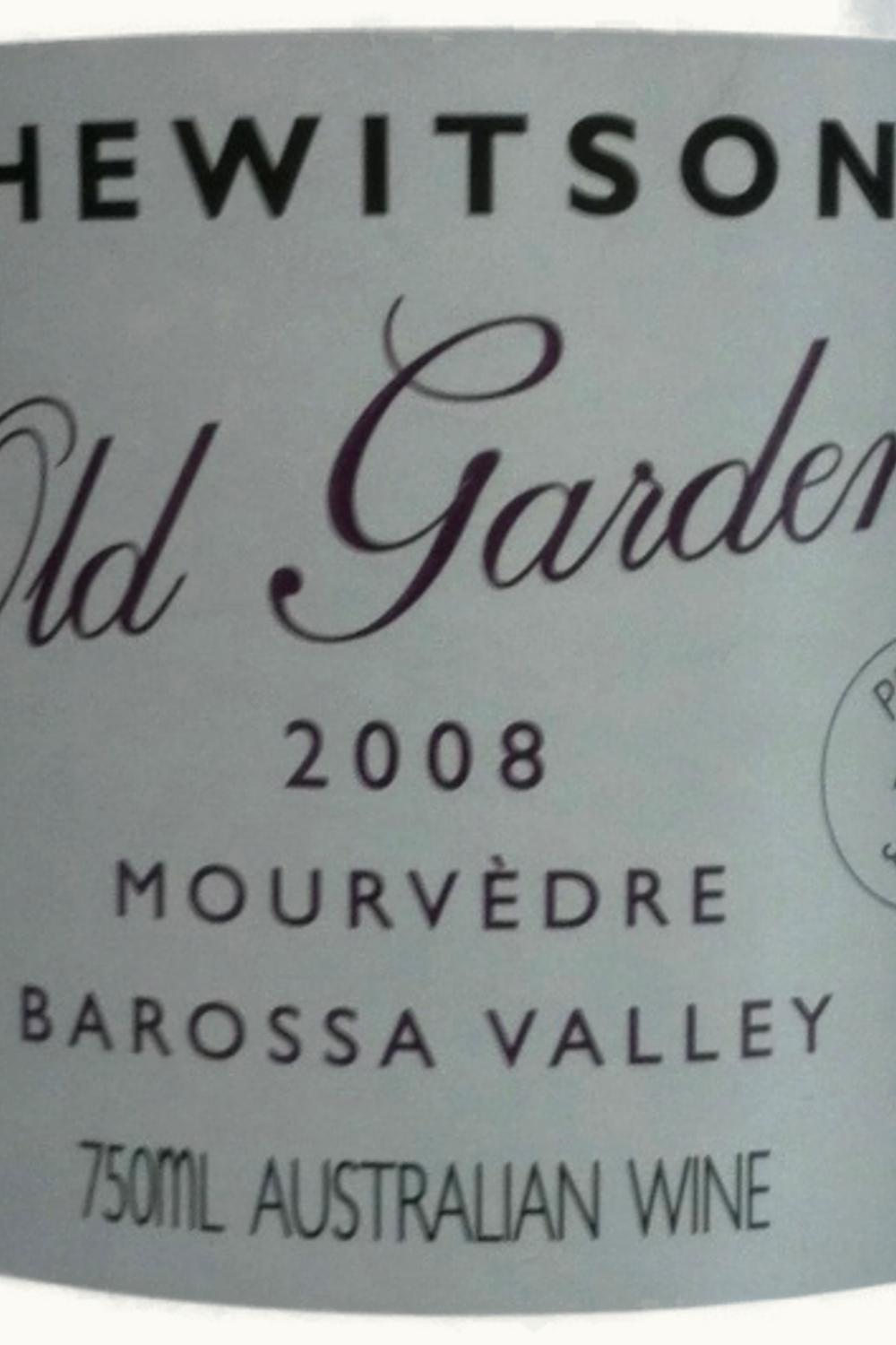 Hewitson Hewitson Old Garden Mourvedre Barossa Valley South Australia, 2008