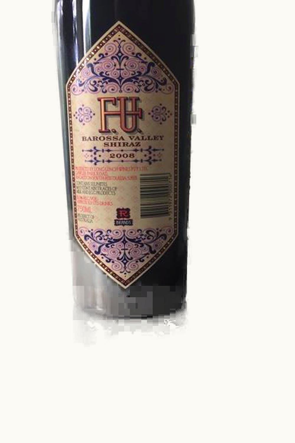 F.U. F.U. Shiraz Barossa Valley South Australia, 2008