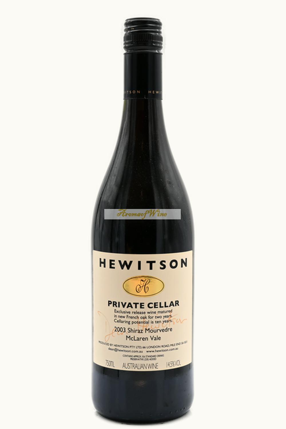 Hewitson Hewitson Private Cellars Mourvèdre Barossa Valley South Australia, 2008