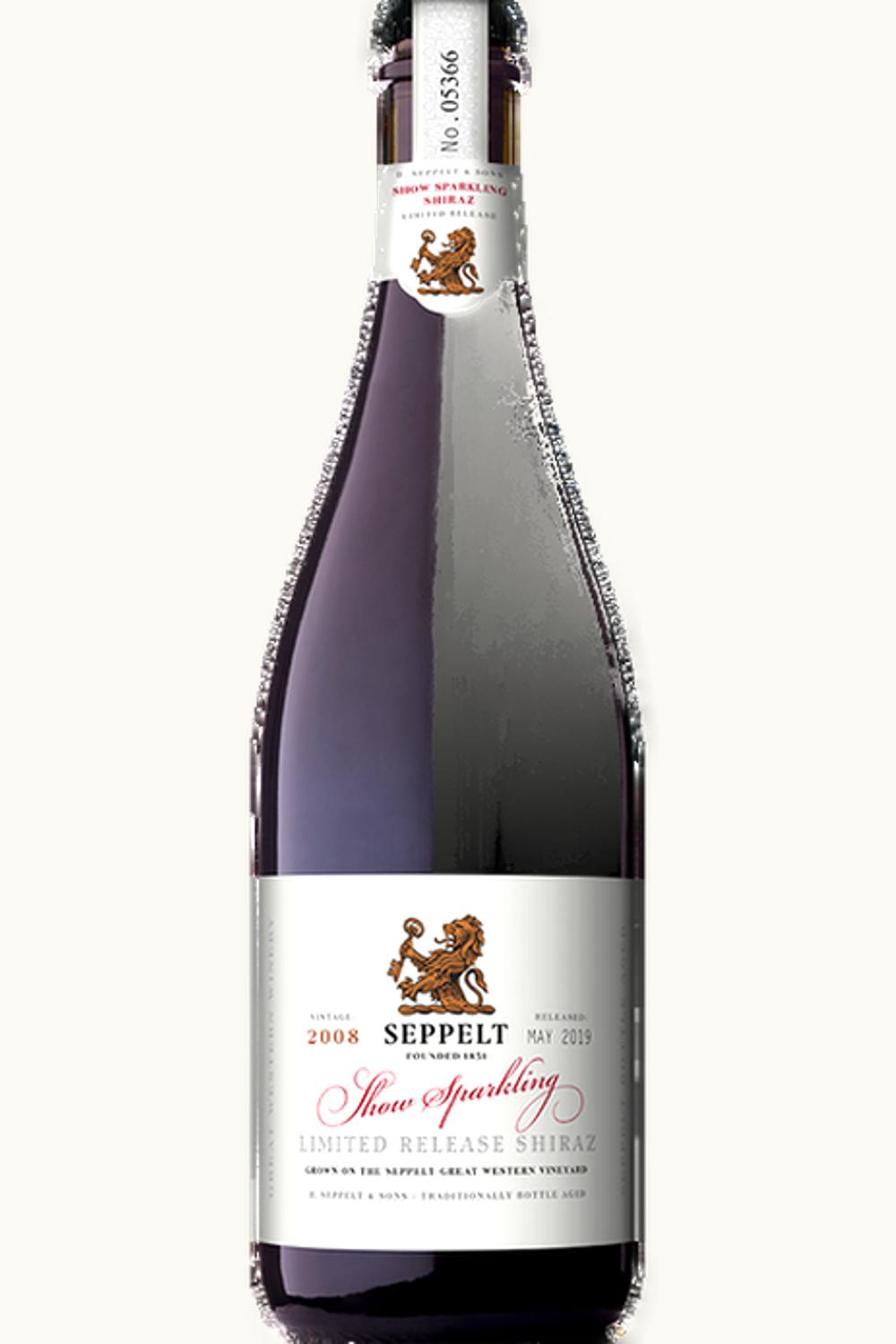 Seppeltsfield Seppeltsfield Show Sparkling Limited Release Shiraz Great Western Victoria Australia, 2008