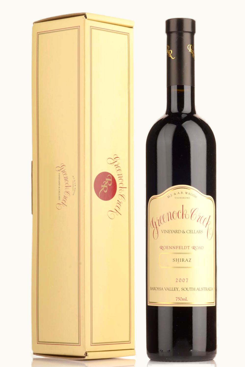 Greenock Creek Greenock Creek Roennfeldt Road Shiraz Barossa Valley South Australia, 2007