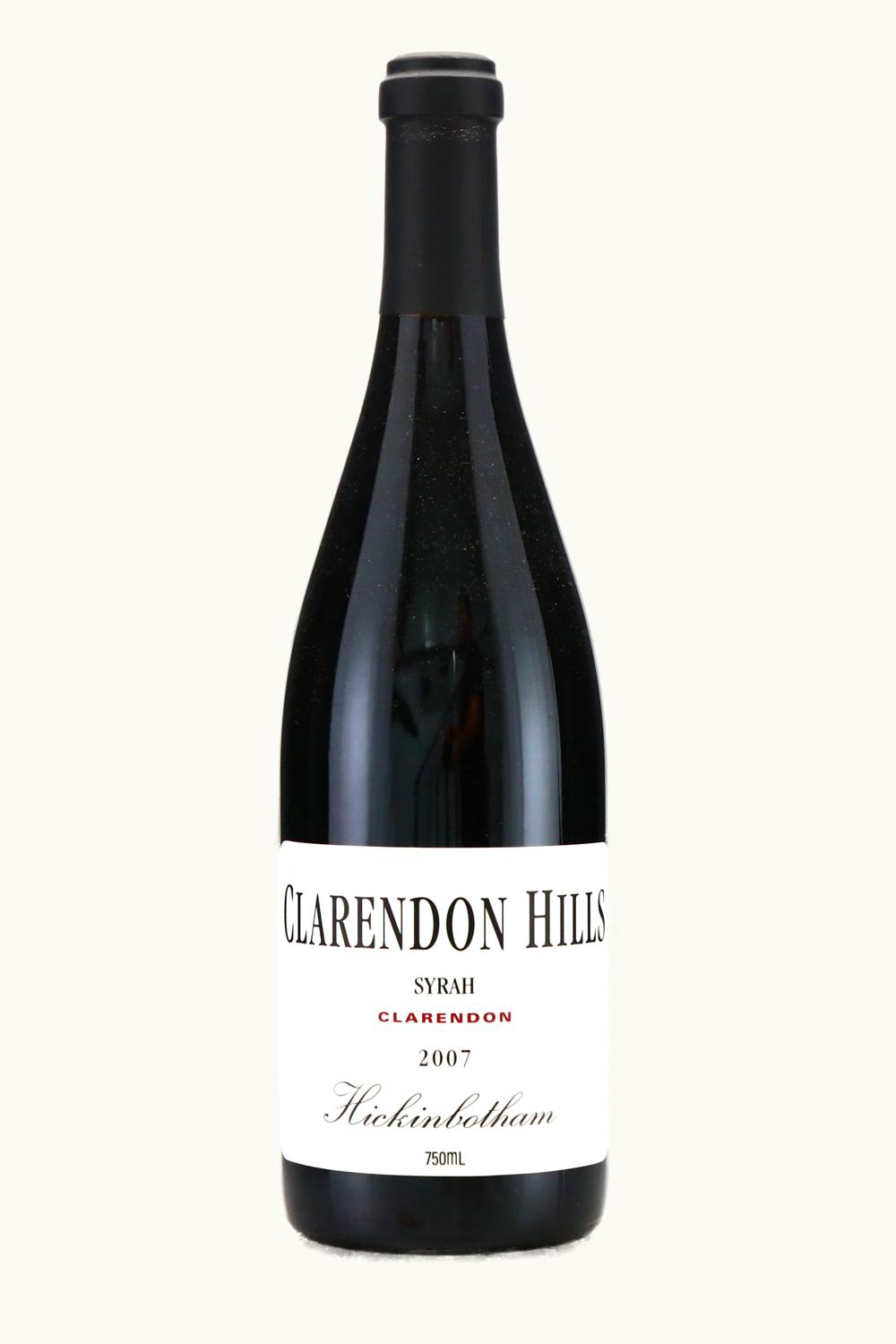 Clarendon Hills Clarendon Hills Hickinbotham Vineyard Syrah McLaren Vale South Australia, 2007