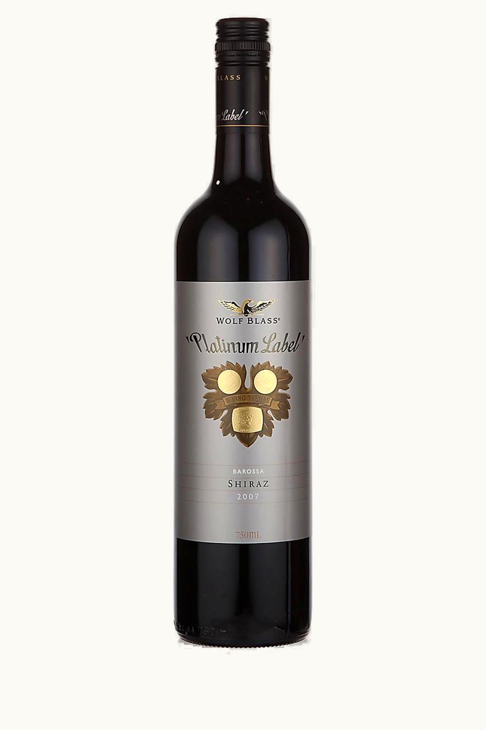 Wolf Blass Wolf Blass Platinum Label Midlands Shiraz Barossa Valley South Australia, 2007