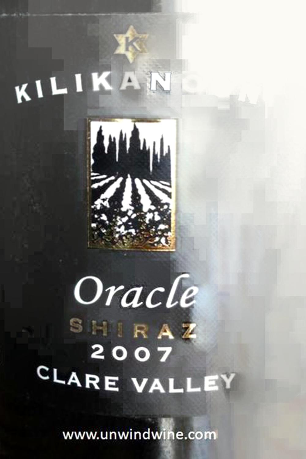 Kilikanoon Kilikanoon Oracle Shiraz Clare Valley South Australia, 2007