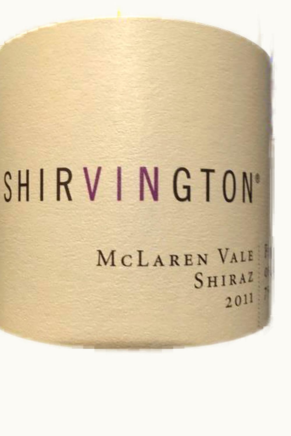 Shirvington Shirvington Shiraz McLaren Vale South Australia, 2007