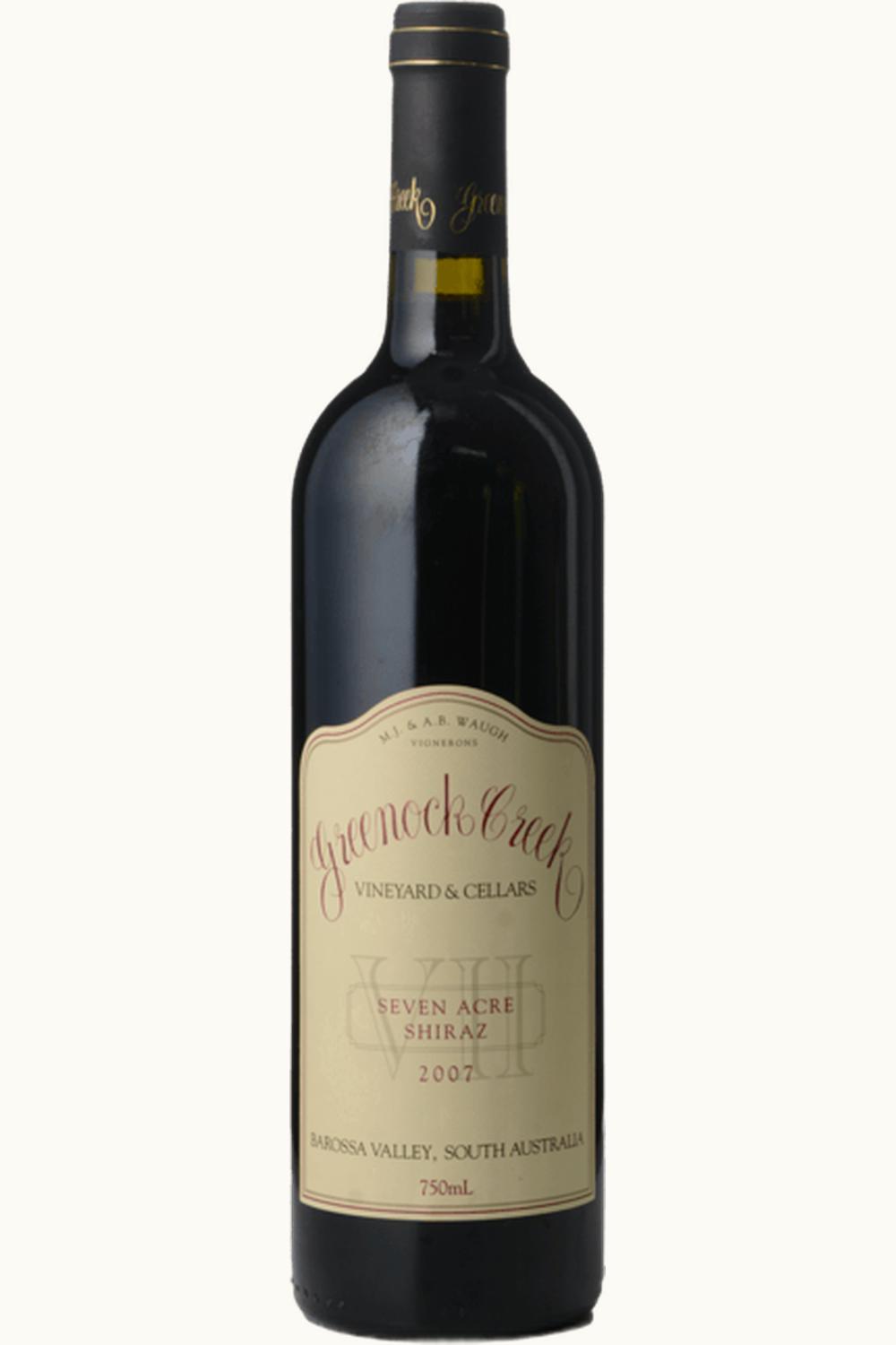 Greenock Creek Greenock Creek Seven Acres Shiraz Barossa Valley South Australia, 2007