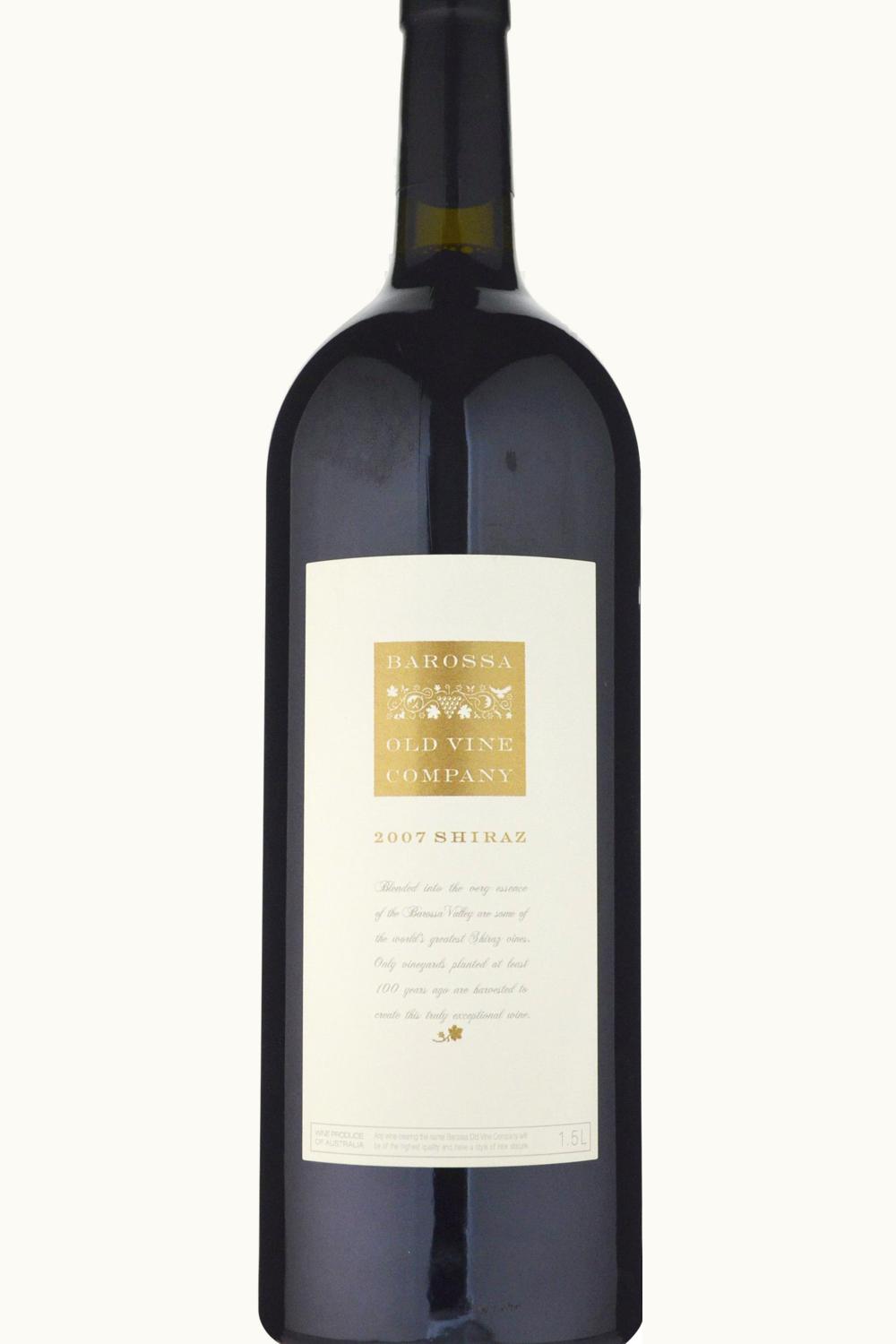 Old Vines Co Old Vines Co Shiraz Barossa Valley South Australia, 2007