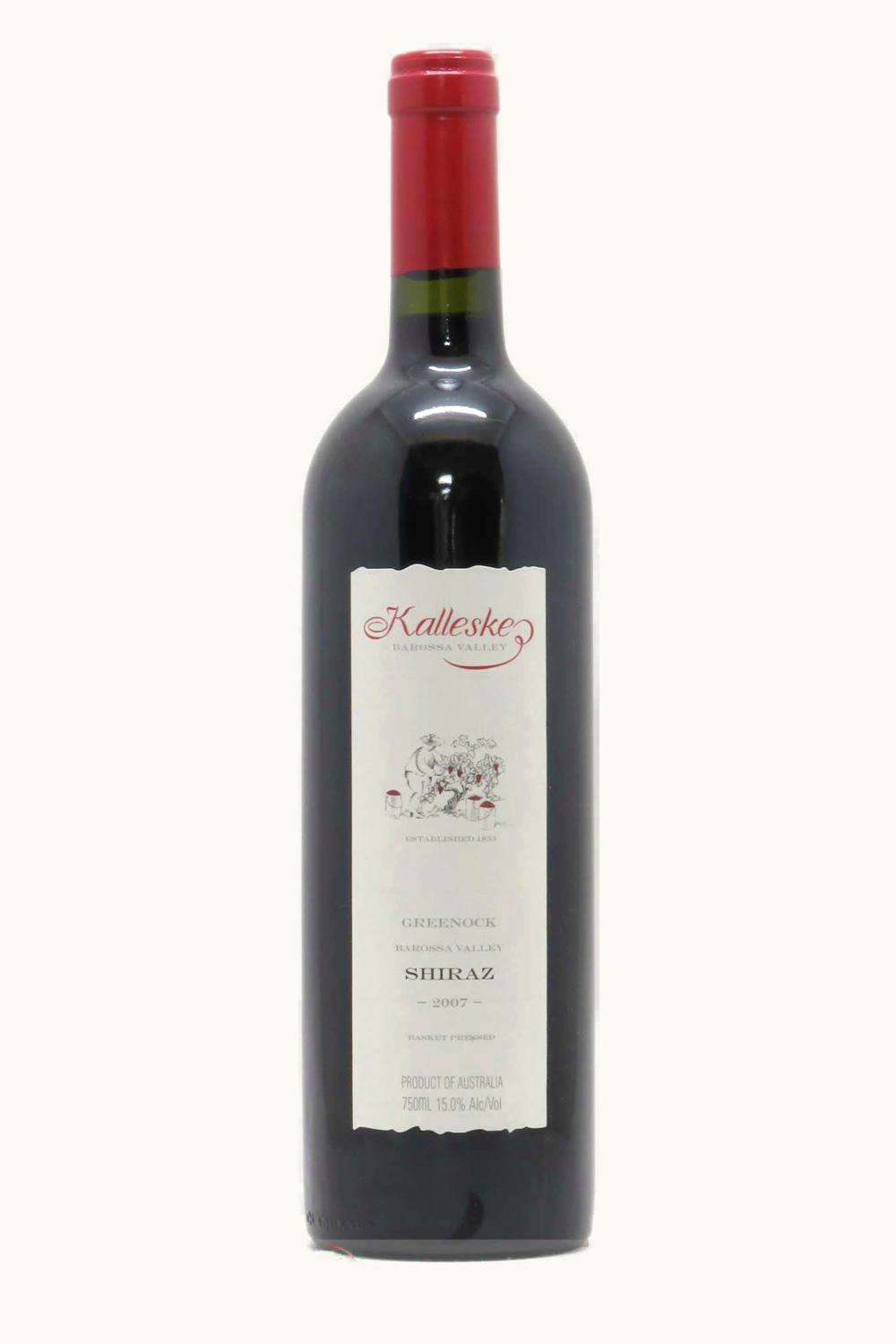 Kalleske Kalleske Greenock Shiraz Barossa Valley South Australia, 2007