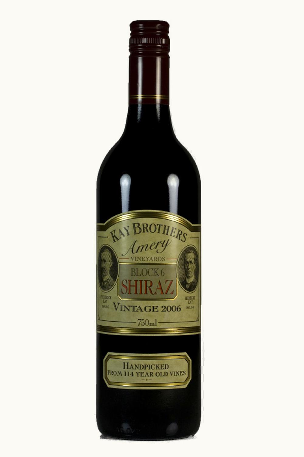 Kay Brothers Kay Brothers Amery Block Six Shiraz McLaren Vale South Australia, 2006