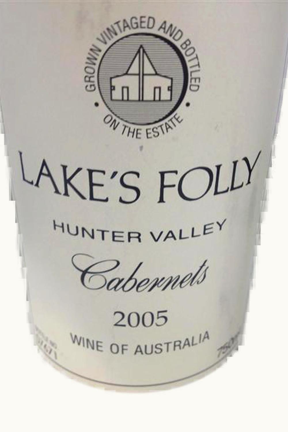 Lake's Folly Lake's Folly Cabernet Sauvignon Hunter Valley New South Wales Australia, 2006