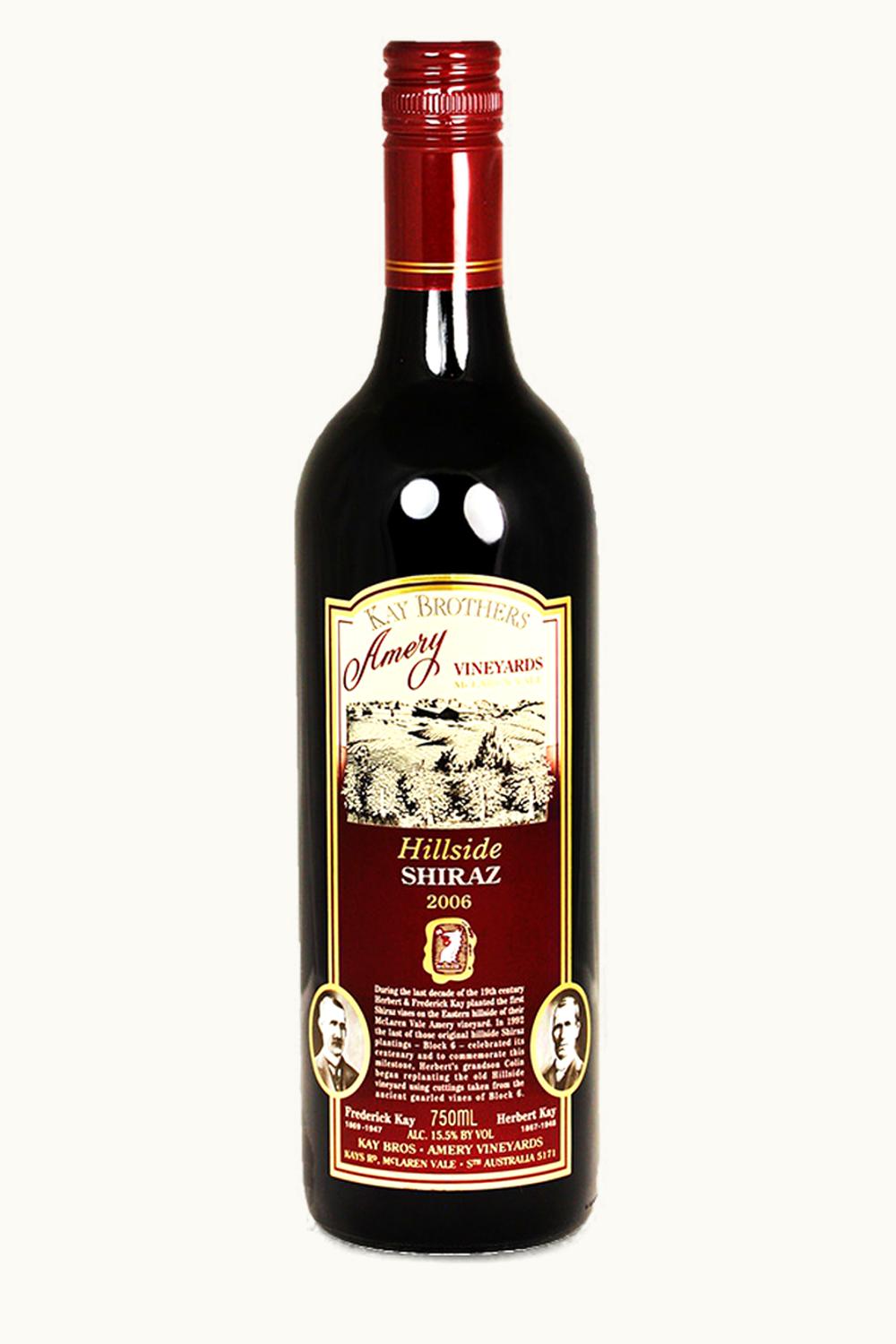 Kay Brothers Kay Brothers Amery Hillside Shiraz McLaren Vale South Australia, 2006