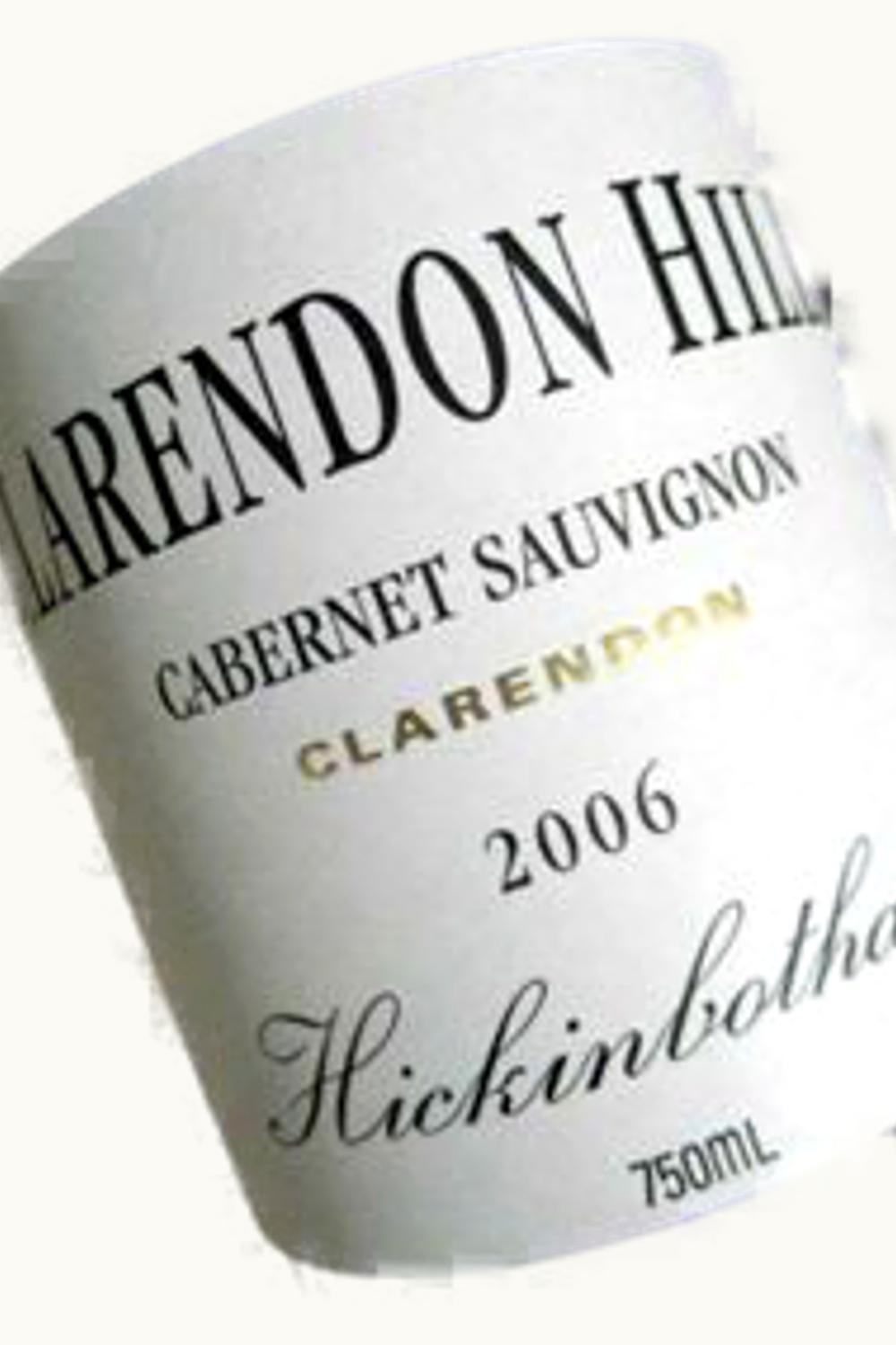 Clarendon Hills Clarendon Hills Hickinbotham Cabernet Sauvignon McLaren Vale South Australia, 2006