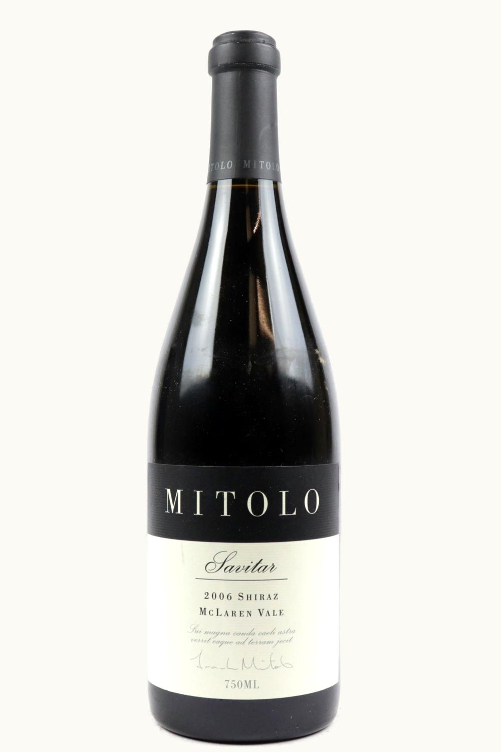 Mitolo Mitolo Savitar Shiraz McLaren Vale South Australia, 2006