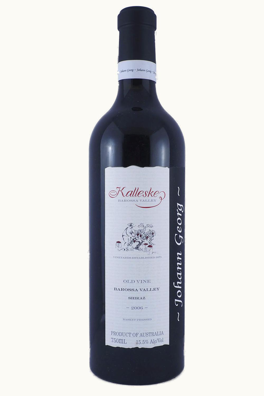 Kalleske Kalleske Johann Georg Old Vine Shiraz Barossa Valley South Australia, 2006