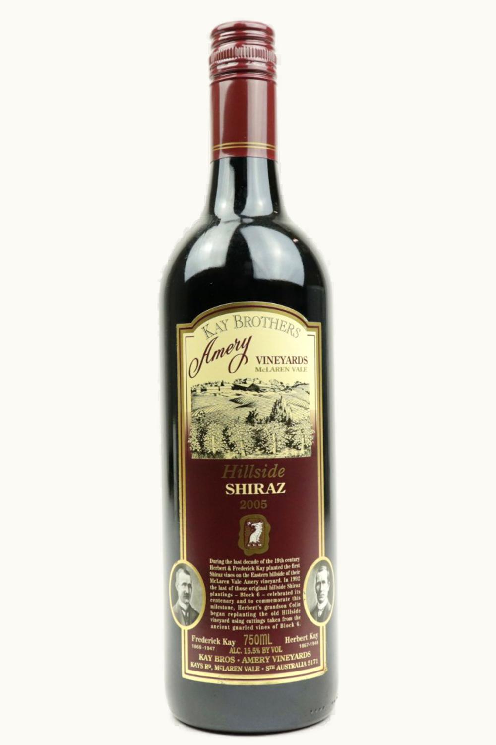 Kay Brothers Kay Brothers Amery Hillside Shiraz McLaren Vale South Australia, 2005