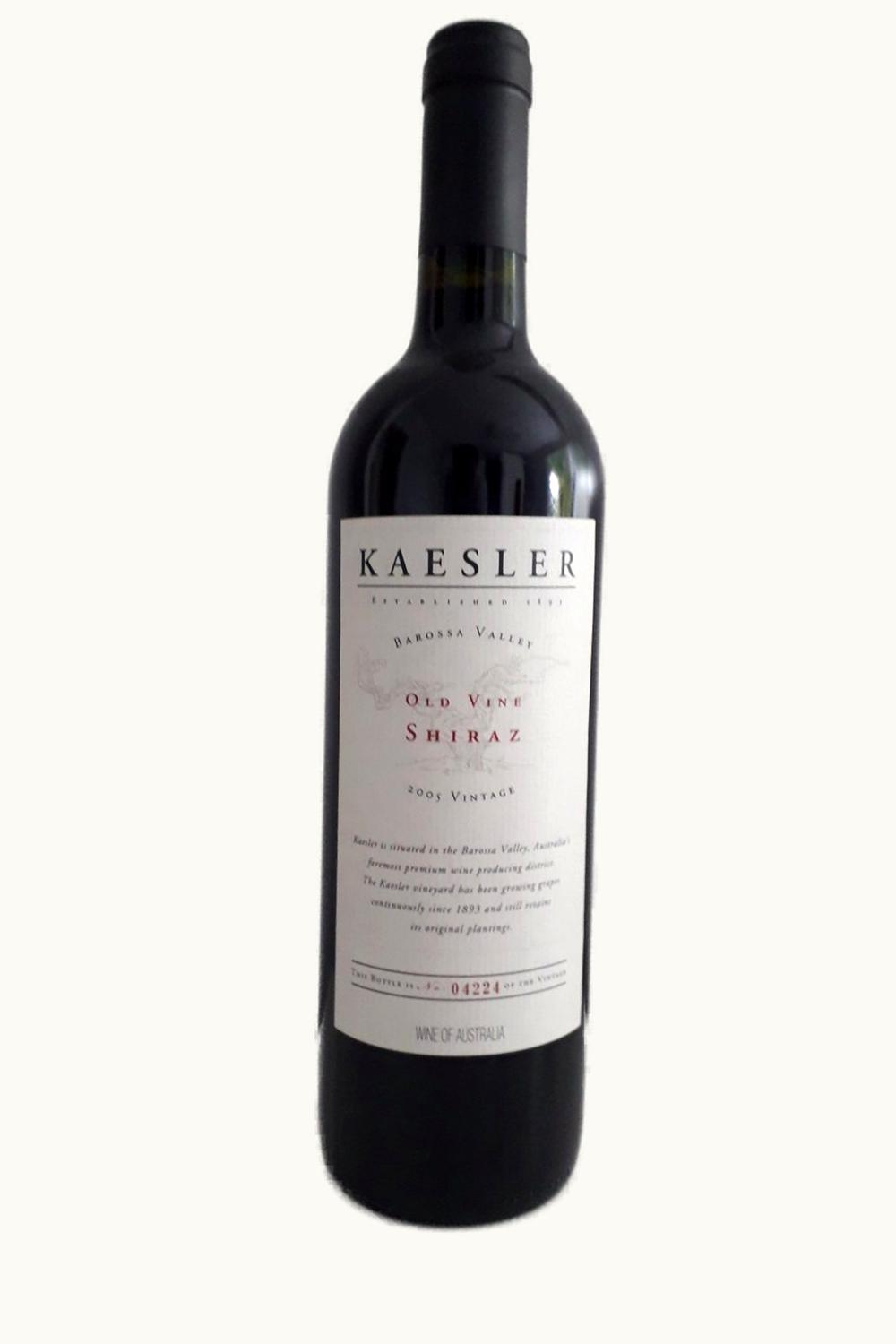 Kaesler Kaesler Old Vine Shiraz Barossa Valley South Australia, 2005