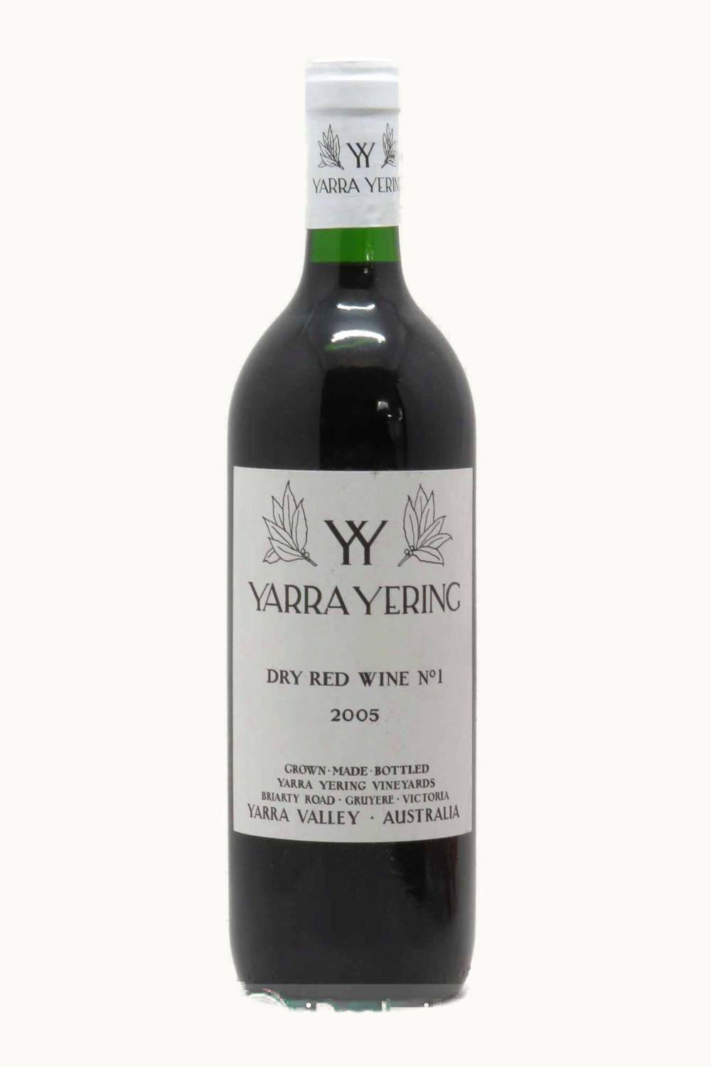 Yarra Yerring Yarra Yerring Dry Red No.1 Yarra Valley Victoria Australia, 2005