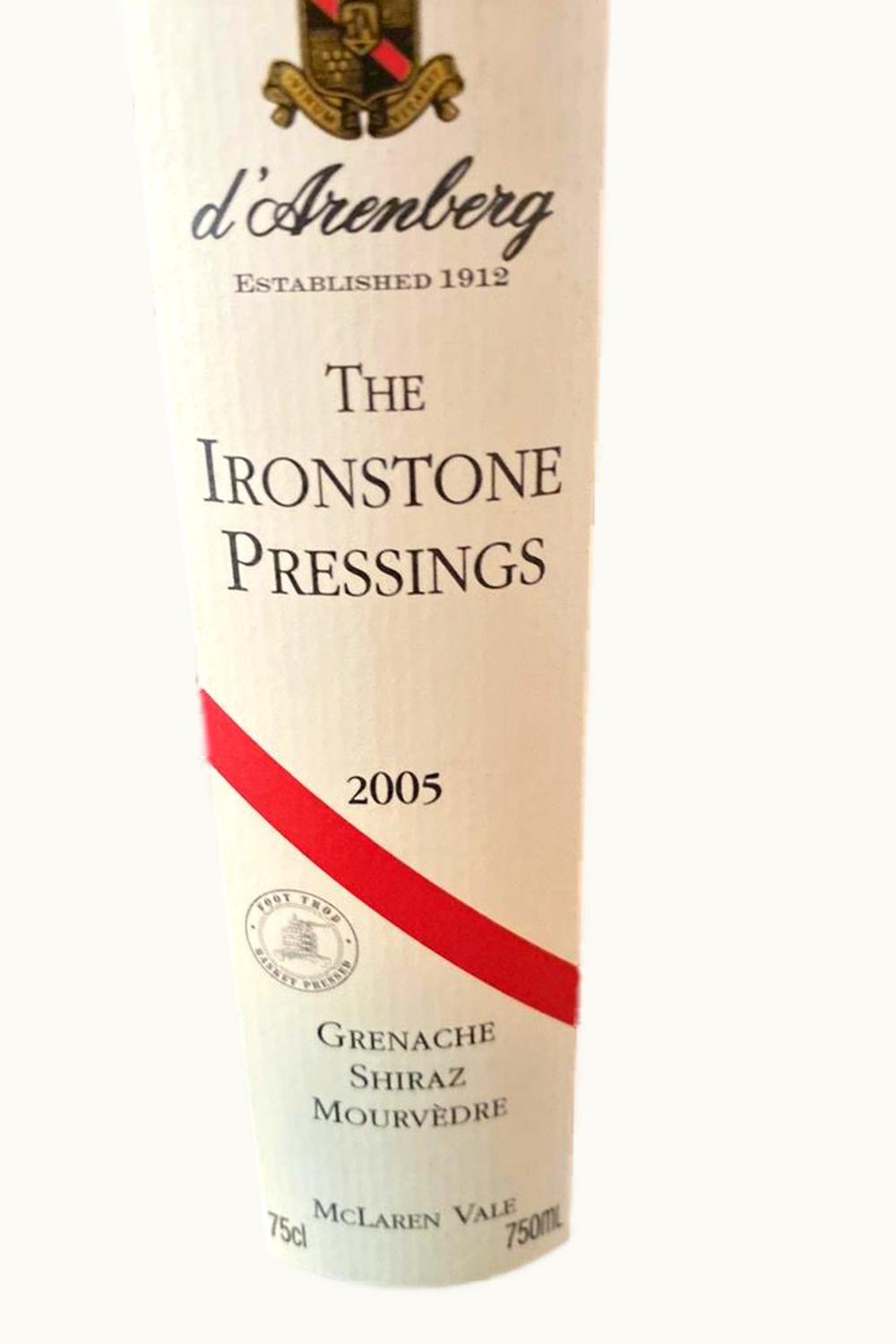 d'Arenberg d'Arenberg The Iron Stone Pressing, 2005