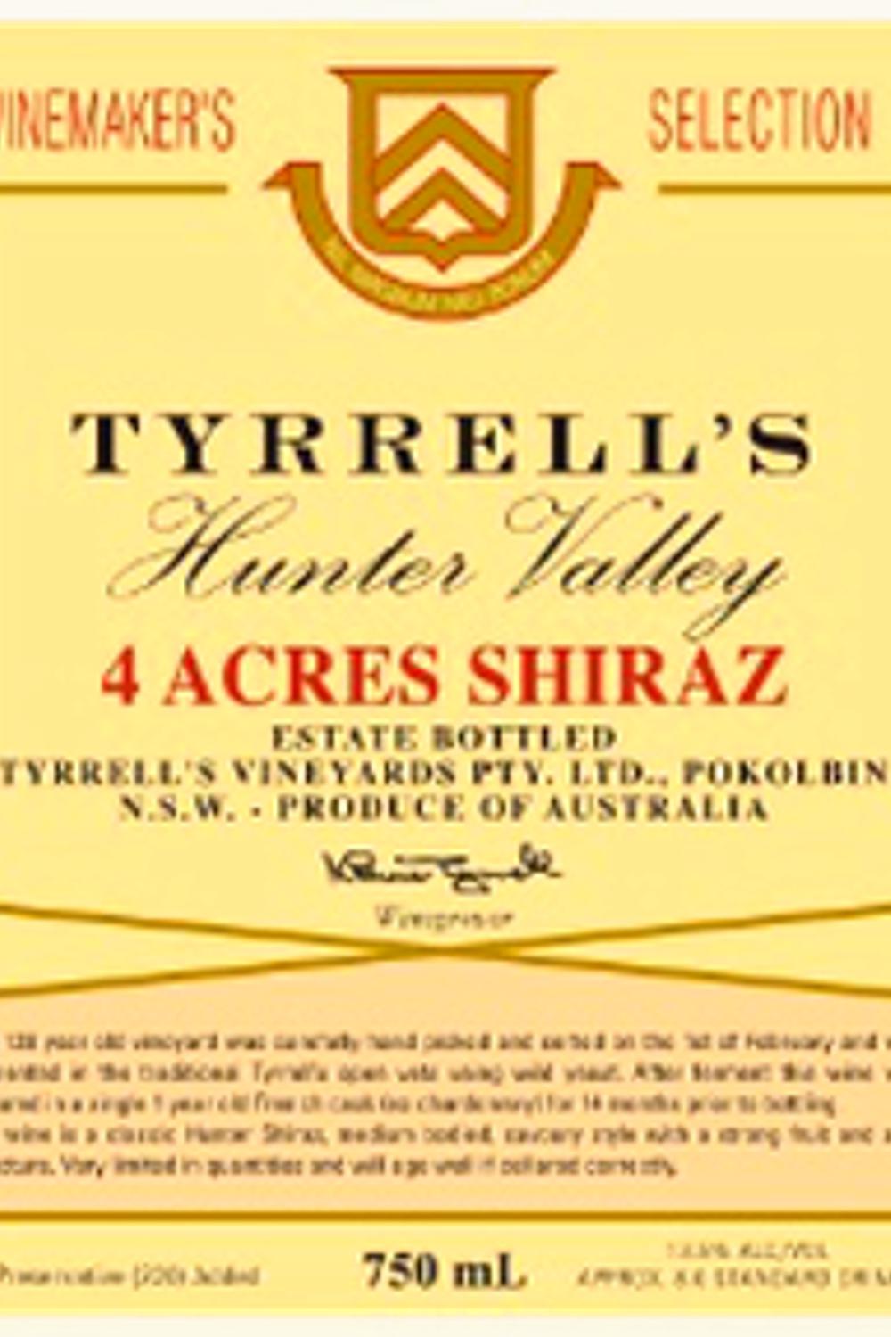 Tyrrell's Tyrrell's Four Acres SRA, 2005