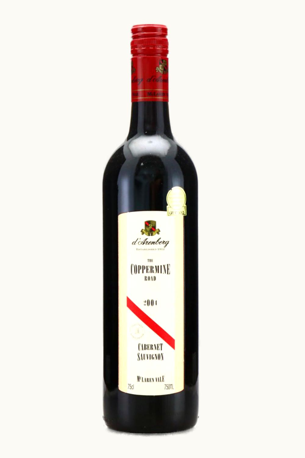 d'Arenberg d'Arenberg The Coppermine Rd Cab Sauv, 2004