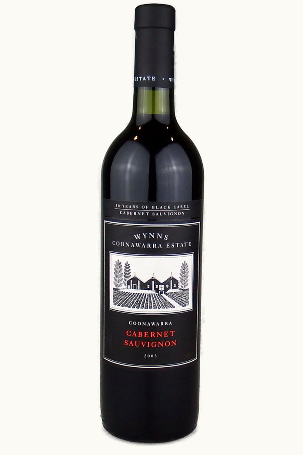 Wynns Estate Wynns Estate Black Cab Sauv SRA, 2003
