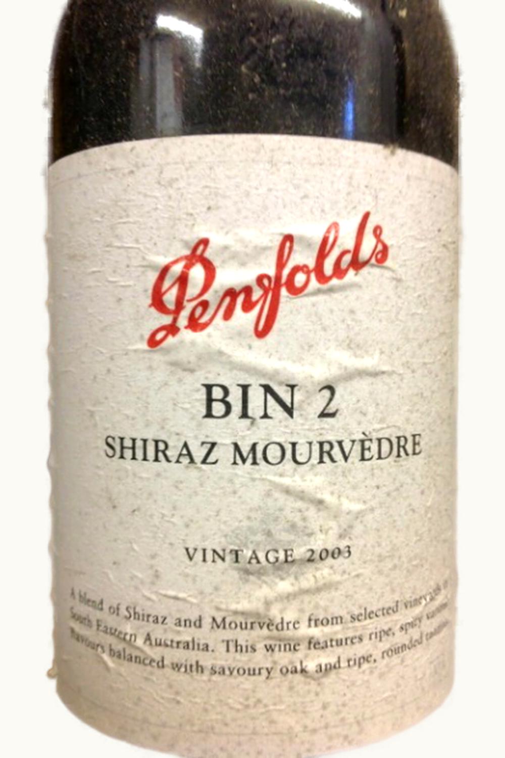 Penfolds Penfolds Bin Two SRA Mourvedre, 2003